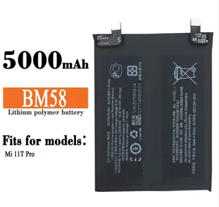 Mobile, Smartphone Battery  Itcs-xiaomibm58lhh  For  Xiaomi   mi 11t Pro 5g  Bm58