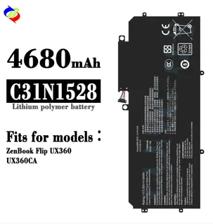 Notebook, Laptop Battery  ITCS-C31N1528LHH  for Asus  ZenBook Flip UX360CA   C31N1528  etc.