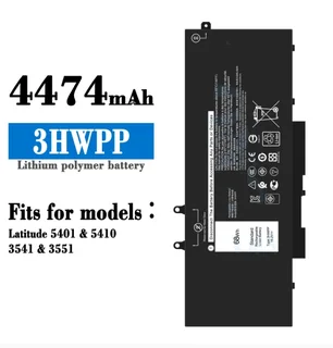 Notebook, Laptop Battery  ITCS-DELL3HWPPLHH  for  DELL  DELLLatitude 14 5410  3HWPP  etc.