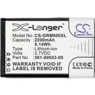 GPS, Navigator Battery  CS-GRM600XL  for  Garmin  Montana 600  361-00053-00  etc.