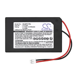 Game, PSP, NDS Battery  CS-SP117SL  for  Sony  Dualshock 3Wireless Controller   LIP1359  etc.