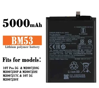 Mobile, SmartPhone Battery  ITCS-XIAOMIBM53LHH  for  Xiaomi  Mi 10T 5G  bm53  etc.