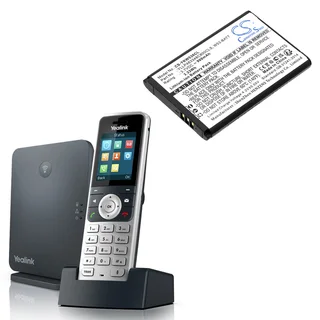 Cordless Phone Battery  CS-YKW530CL  for  YealinkW53  W53-BATT  etc.