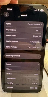 Iphone 14 128gig in new condition