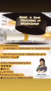 TRUCKING WORKSHOP FOR NEW BEGINNER ENTREPRENEURS