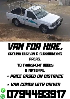 Van for hire