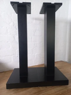 Wooden Bookshelf Speaker Stands.