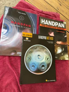 3 Handpan books new
