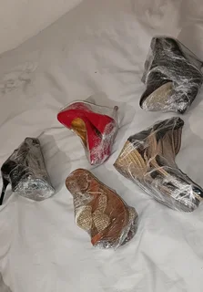 5 pairs of Ladies shoes size 4 all of them R800