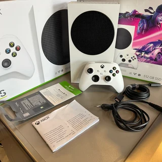 In Box, Like New Complete White Xbox Series S 512gb Version for Sale…