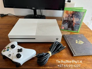 Xbox One S with 1x Wireless Original Controller, 2x Games &amp; Headphones Included in Sale..