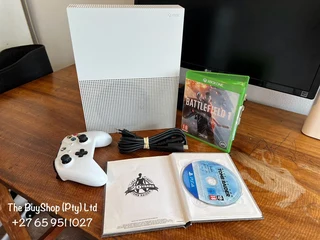 Xbox One S with 1x Wireless Original Controller, 2x Games &amp; Headphones Included in Sale..
