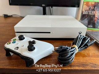 Xbox One S with 1x Wireless Original Controller, 2x Games &amp; Headphones Included in Sale..
