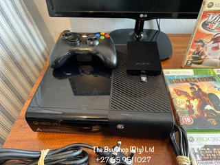 In Great Working Condition Xbox 360 Super Slimline 500gb with 5x Games &amp; 1x Controller for Sale…