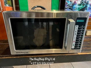 In great working condition stainles menumaster 34 l 1100 w commercial microwave for sale…