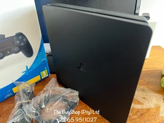 In box, like new play station 4 slimline 500gb with 1x controller and 2x games included for sale…