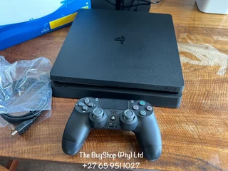 In box, like new play station 4 slimline 500gb with 1x controller and 2x games included for sale…