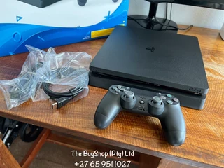 In box, like new play station 4 slimline 500gb with 1x controller and 2x games included for sale…