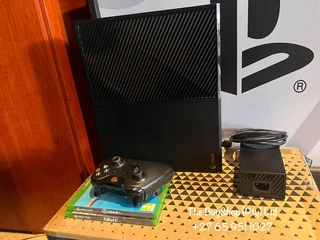 In box, in great working condition xbox one 500gb with 1x controller and 2x games included for sale…