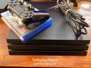 In great working condition PlayStation 4 Pro 1tb with 1x controller and 2x games included for sale…
