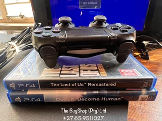 In great working condition PlayStation 4 Pro 1tb with 1x controller and 2x games included for sale…