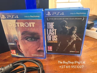 In great working condition PlayStation 4 Pro 1tb with 1x controller and 2x games included for sale…