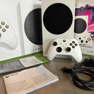 In Box, Like New, Hardly Used Xbox Series S 512gb SSD, Complete with Original Controller for sale.