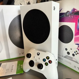 In Box, Like New, Hardly Used Xbox Series S 512gb SSD, Complete with Original Controller for sale.