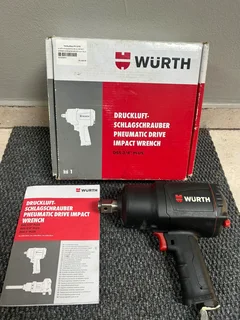 In Box Brand New Wurth Pneumatic Drive Impact Wrench DSS 3/4“ Plus with Manuals included…