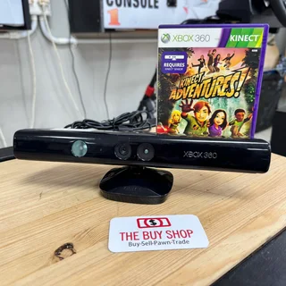 In Great Working Condition Xbox 360 Kinect Sensor | Camera with Kinect Adventures Game…