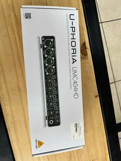 Brand New Behringer upg umc404hd audio interface, Cables and Power Cables included.