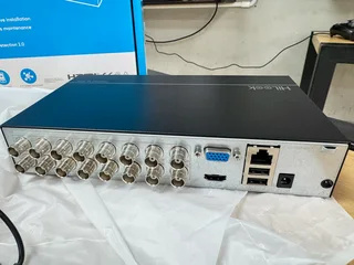Brand New Condition HiLook 16 Channel Turbo FHD DVR with 1TB SSD included in Sale…