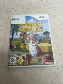 In Great Working Condition Nintendo Wii Game “Chicken Shot” Complete with Case, Manuals for Sale…