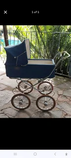 Antique doll or prop pram