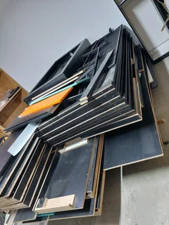 Wood Boards, Metal Sliding Doors etc