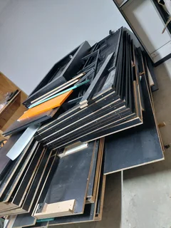 Wood Boards, Metal Sliding Doors etc