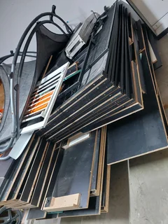 Wood Boards, Metal Sliding Doors etc