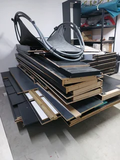 Wood Boards, Metal Sliding Doors etc