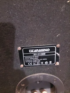 2x TITANAUDIO SPEAKERS