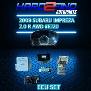 2009 Subaru Impreza 2.0 R AWD #EJ20 ECU SET For Sale