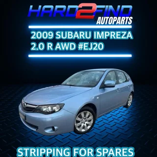 2009 Subaru Impreza 2.0 R AWD #EJ20 Stripping For Spares