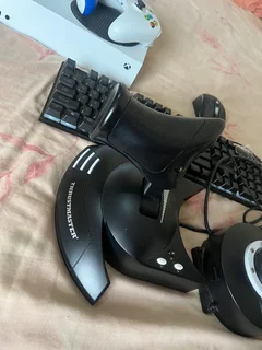 Xbox Series S Gaming Bundle - 2 Controllers &#43; Thrustmaster HOTAS &#43; Keyboard &amp; Mouse