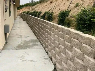 RETAINING WALL INSTALL