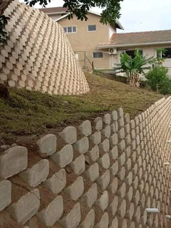 INSTALLATION OF RETAINING WALLS
