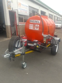 Orange Trailer  with km available now!