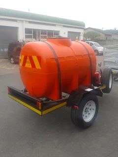 Orange Trailer  with km available now!