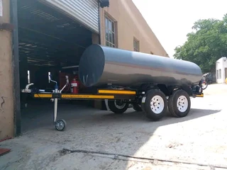 Grey Trailer  with km available now!