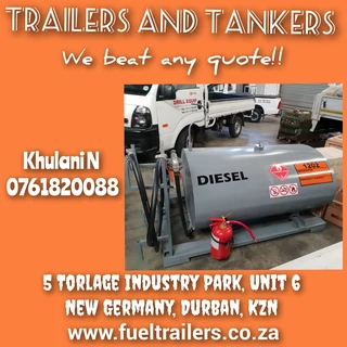 Grey Trailer  with km available now!