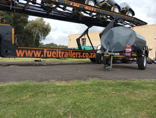 1500 liter mild steel tankertrailer bowser