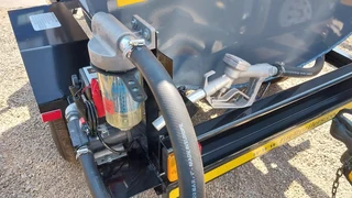 1500 liter mild steel tankertrailer bowser